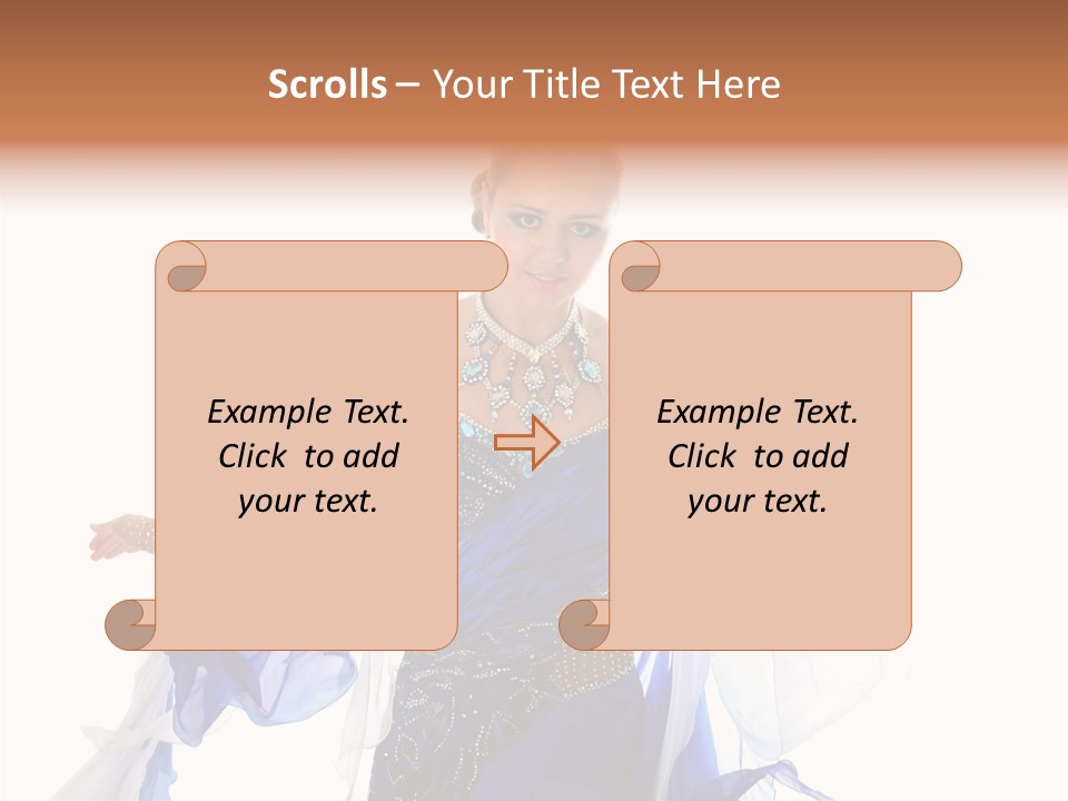 People Humorou Table PowerPoint Template