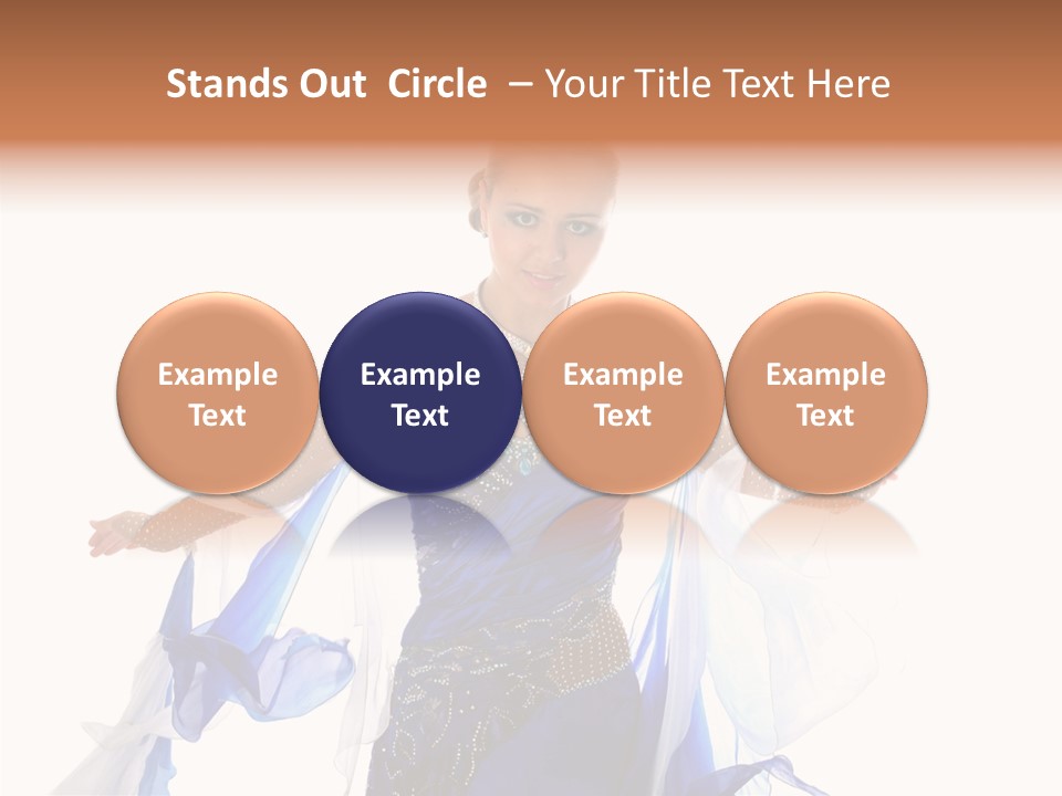 People Humorou Table PowerPoint Template