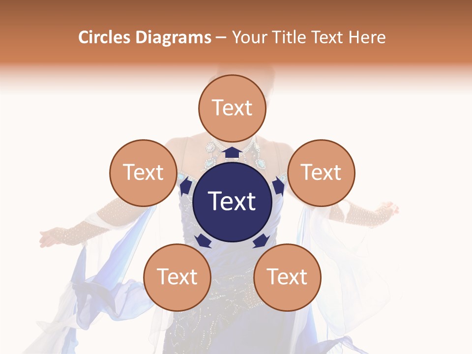 People Humorou Table PowerPoint Template