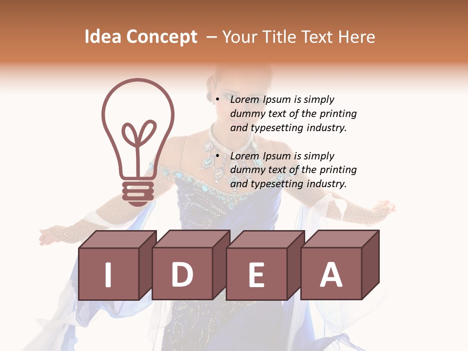 People Humorou Table PowerPoint Template