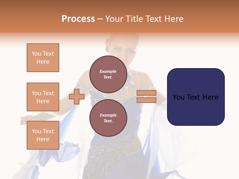 People Humorou Table PowerPoint Template