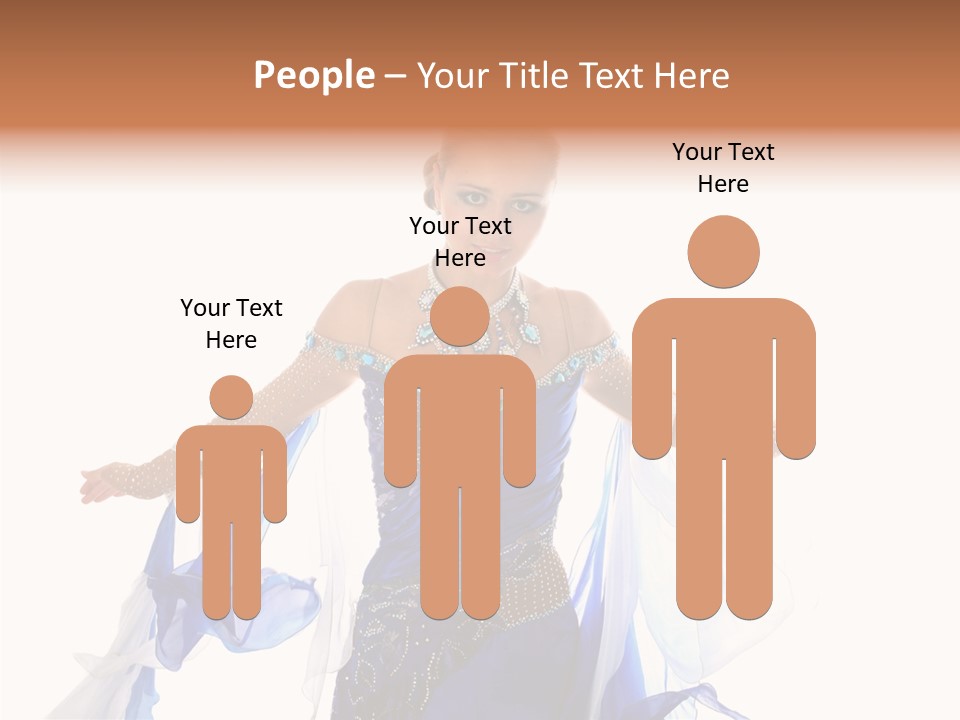 People Humorou Table PowerPoint Template
