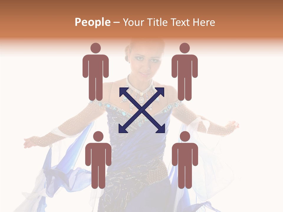 People Humorou Table PowerPoint Template