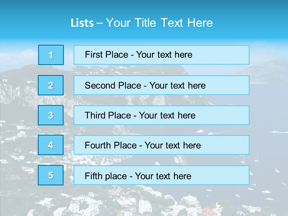 Sorrento Sun Europe PowerPoint Template