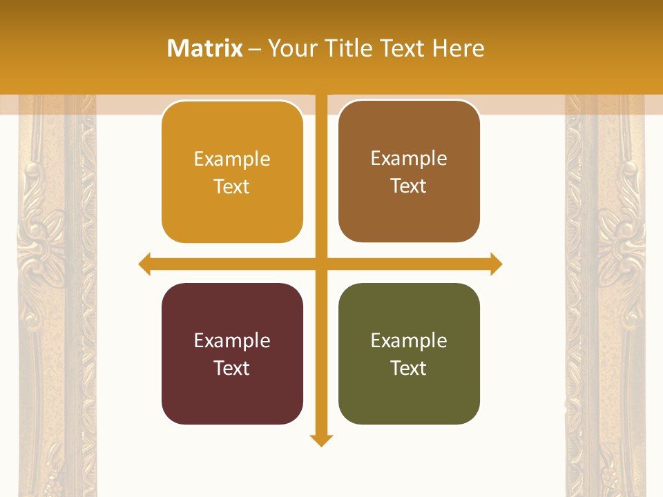 Interior Texture Framework PowerPoint Template