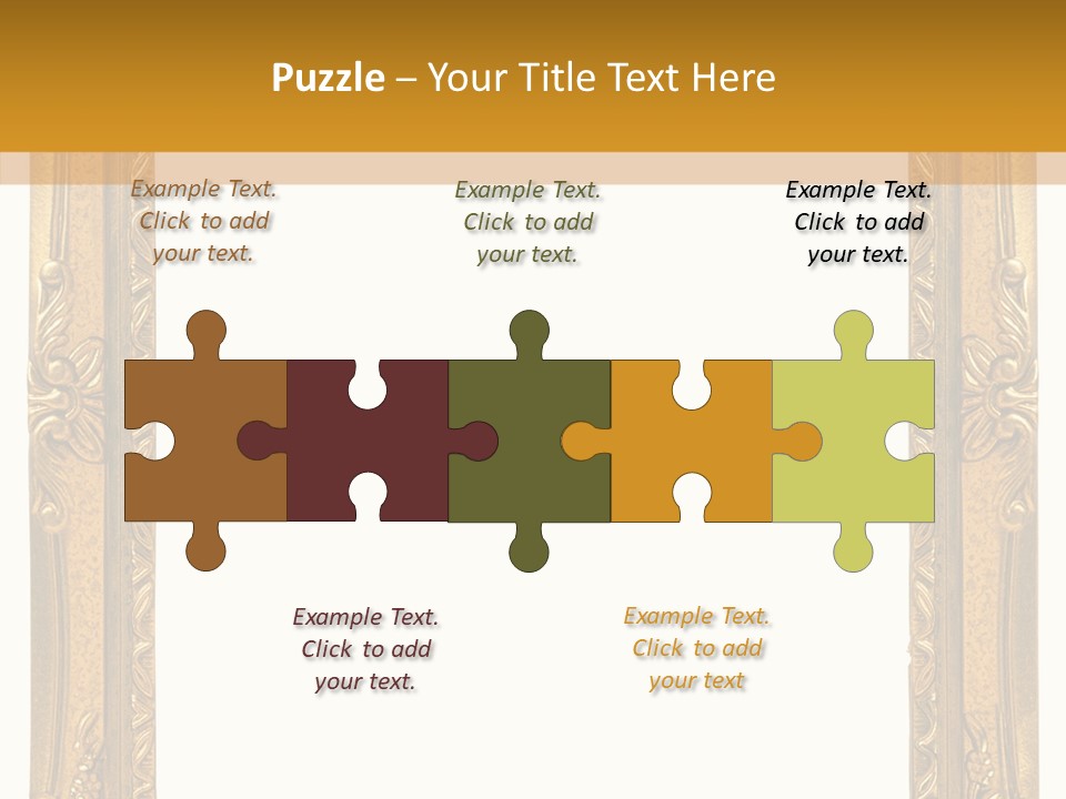 Interior Texture Framework PowerPoint Template