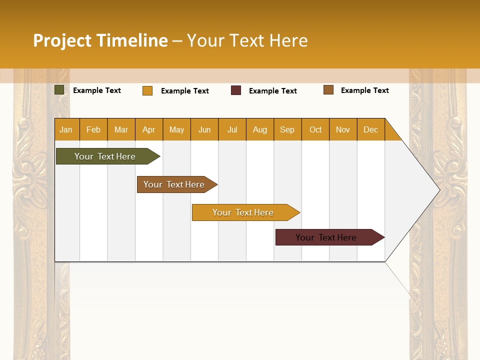 Interior Texture Framework PowerPoint Template