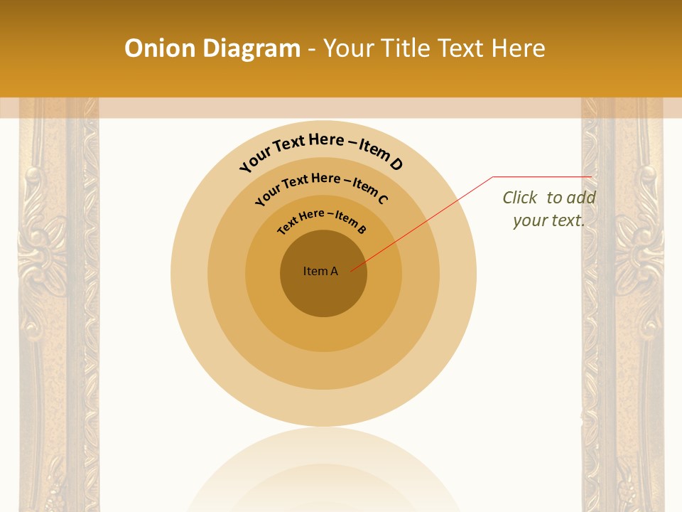 Interior Texture Framework PowerPoint Template