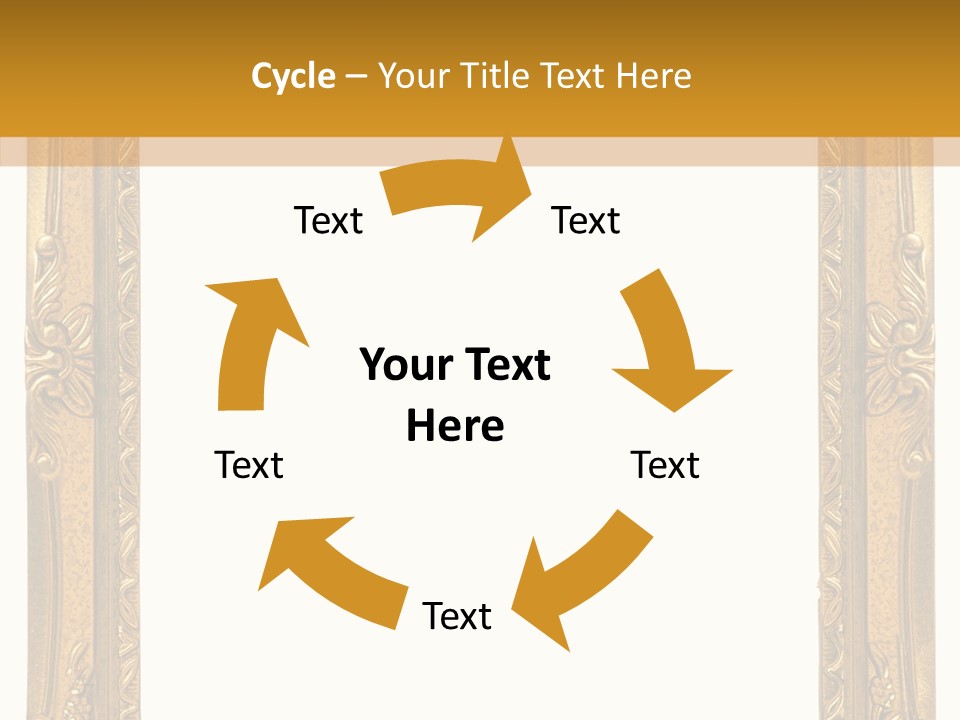 Interior Texture Framework PowerPoint Template