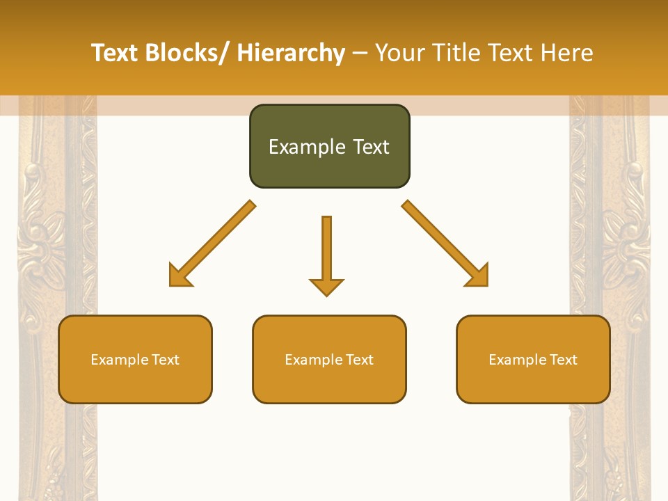 Interior Texture Framework PowerPoint Template
