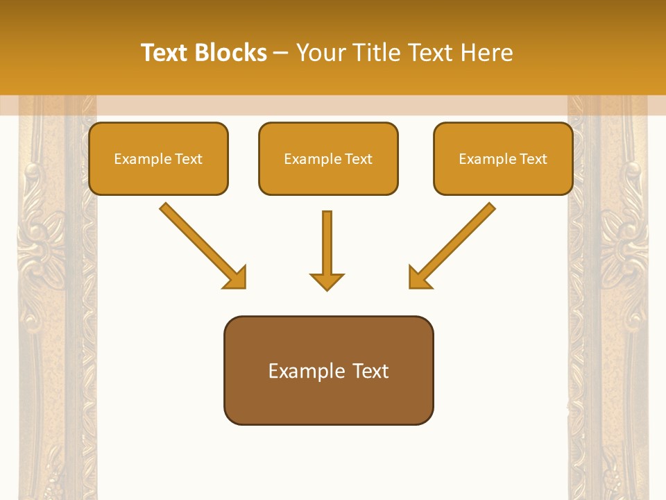 Interior Texture Framework PowerPoint Template