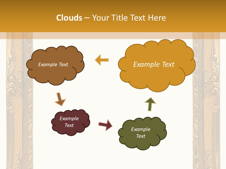 Interior Texture Framework PowerPoint Template