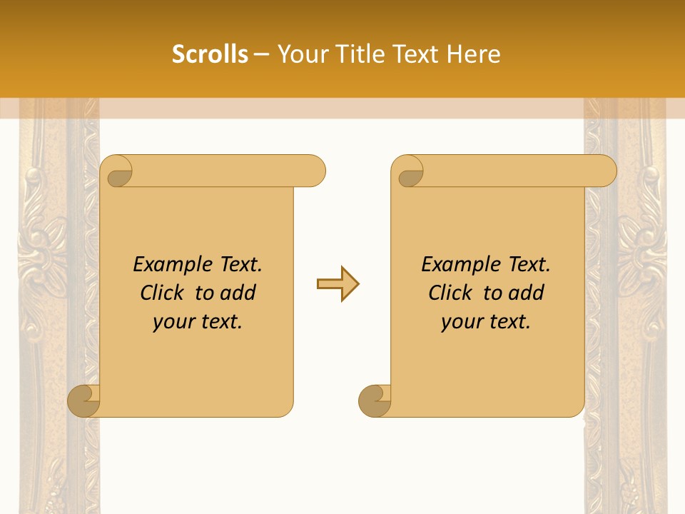 Interior Texture Framework PowerPoint Template