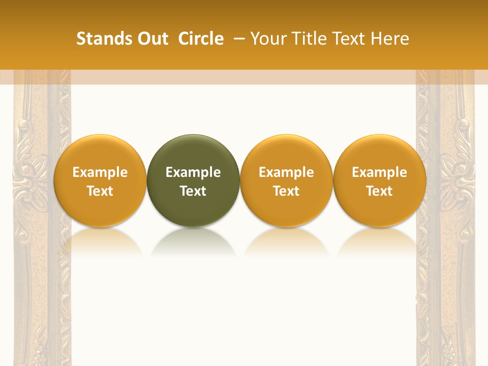 Interior Texture Framework PowerPoint Template