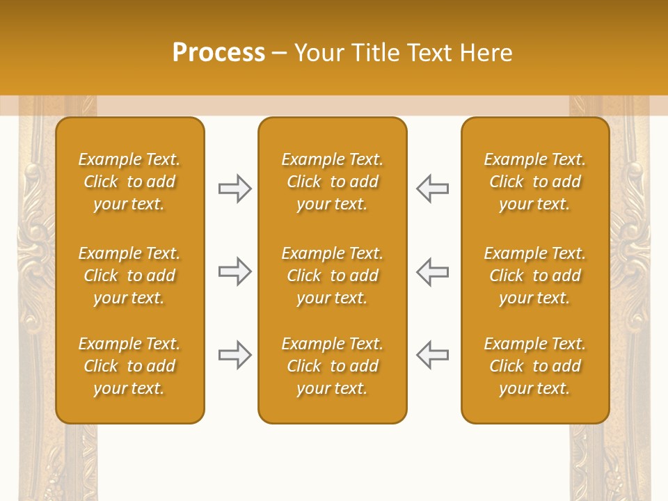 Interior Texture Framework PowerPoint Template