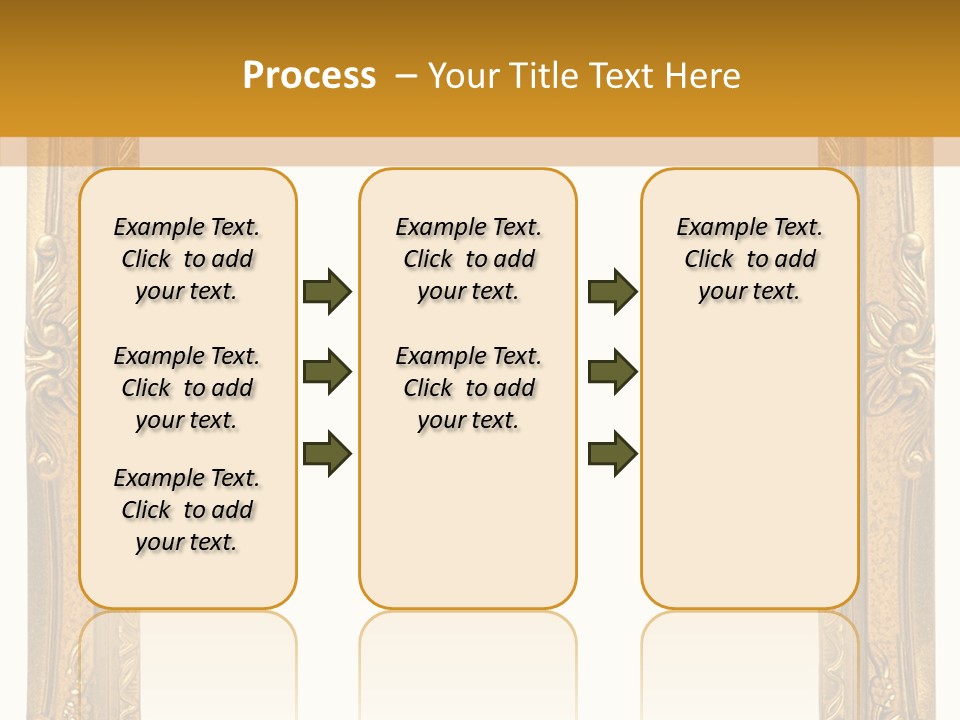 Interior Texture Framework PowerPoint Template