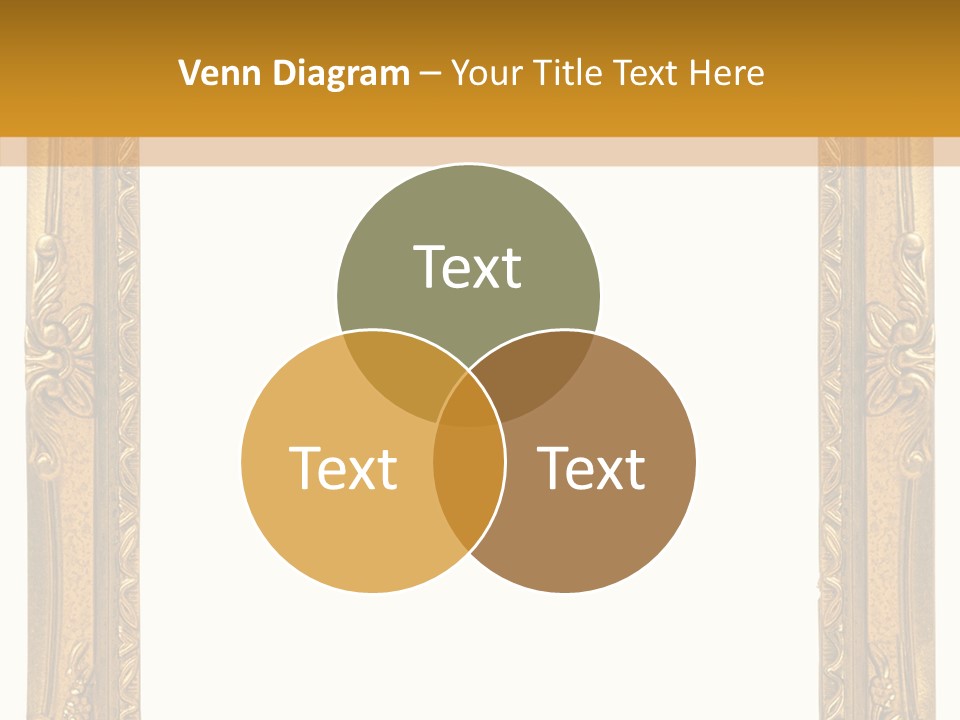 Interior Texture Framework PowerPoint Template