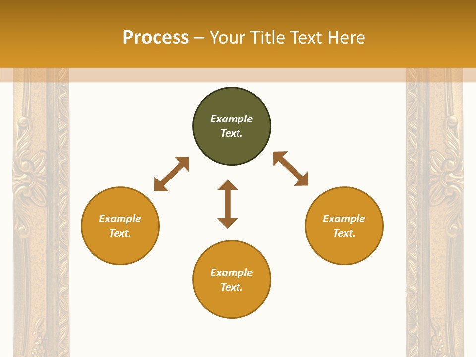 Interior Texture Framework PowerPoint Template