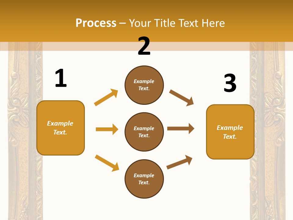 Interior Texture Framework PowerPoint Template