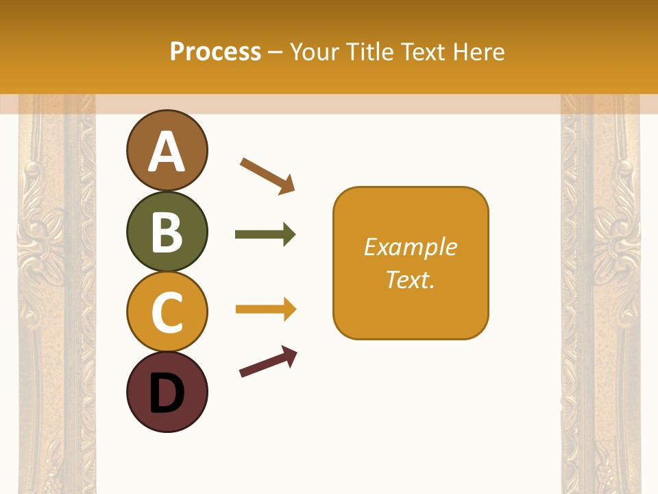 Interior Texture Framework PowerPoint Template