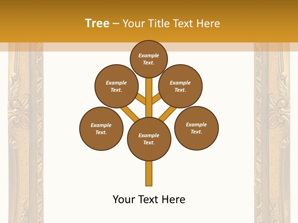 Interior Texture Framework PowerPoint Template