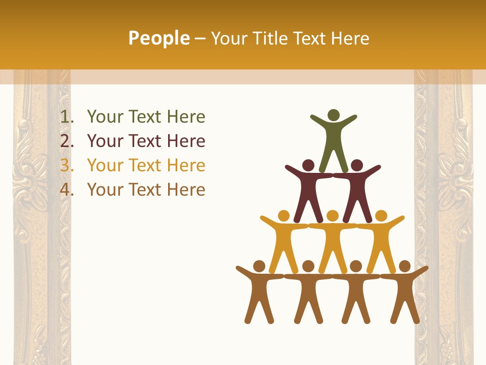 Interior Texture Framework PowerPoint Template