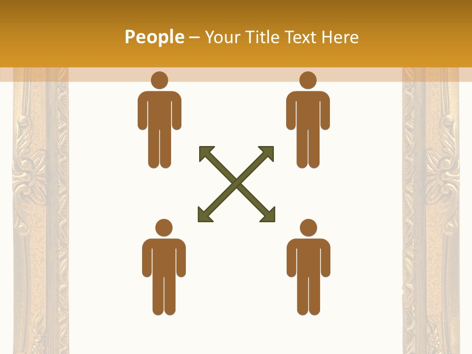 Interior Texture Framework PowerPoint Template