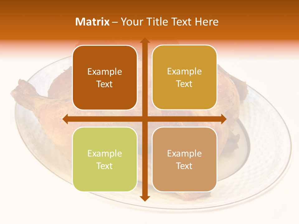 Nutritional Over Silo PowerPoint Template