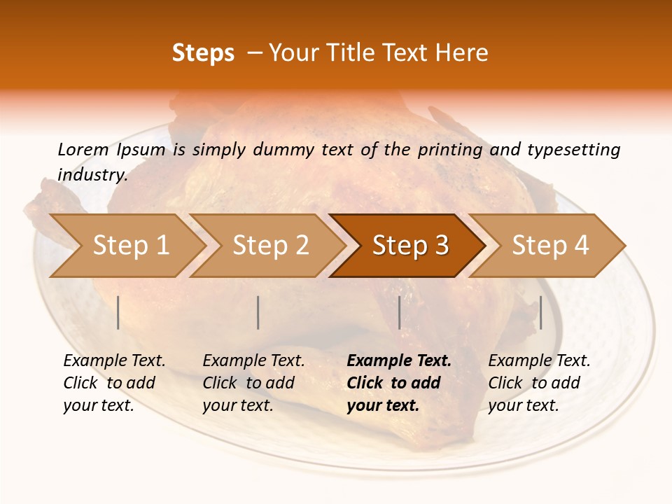 Nutritional Over Silo PowerPoint Template