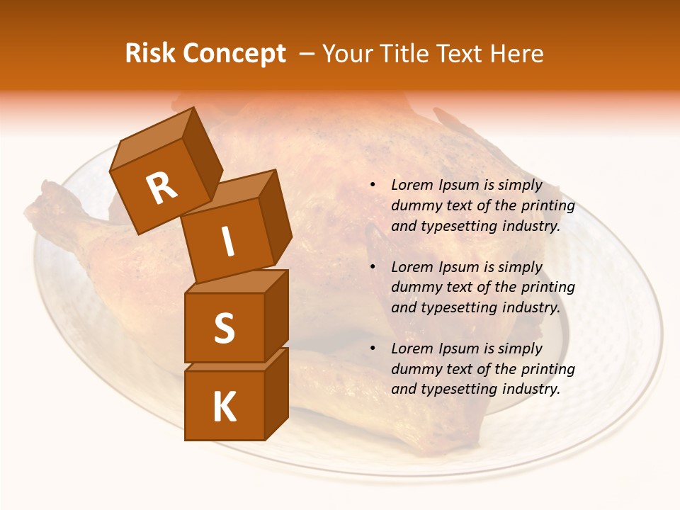 Nutritional Over Silo PowerPoint Template