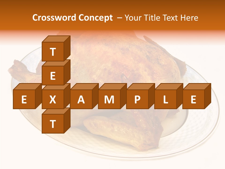 Nutritional Over Silo PowerPoint Template