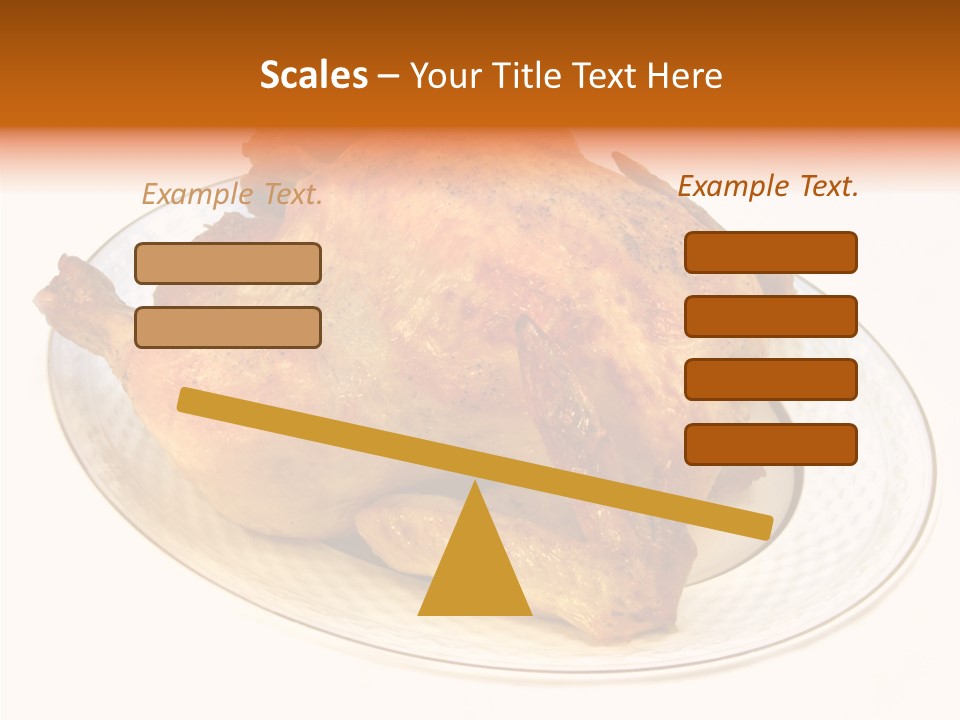 Nutritional Over Silo PowerPoint Template