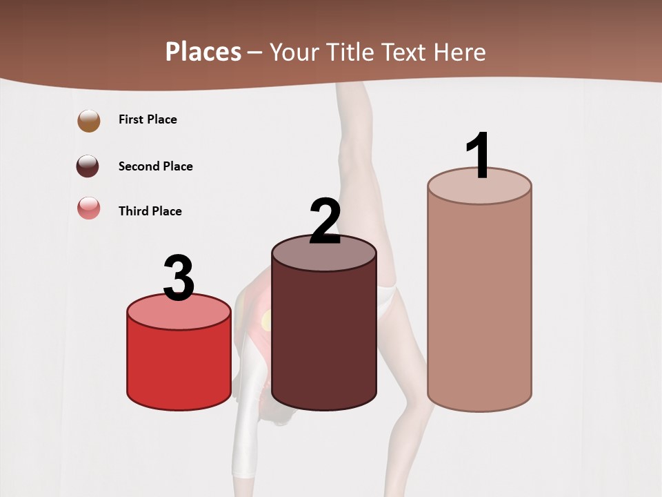 Athlete Teen Fitness PowerPoint Template