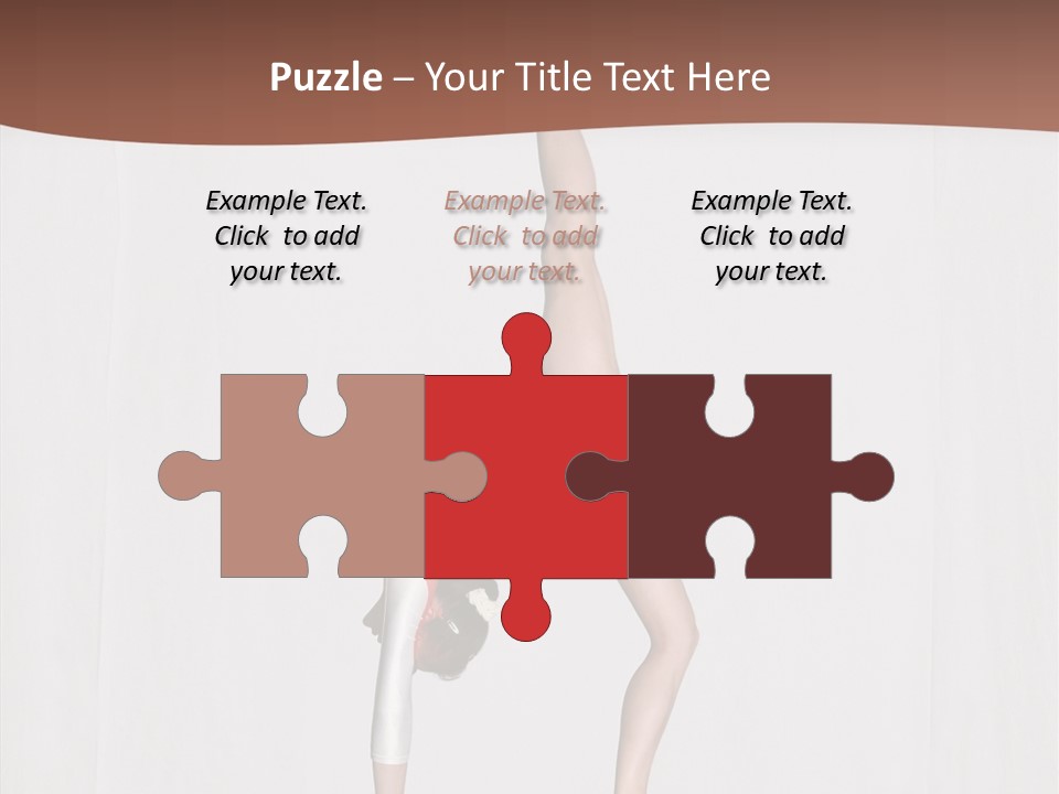 Athlete Teen Fitness PowerPoint Template