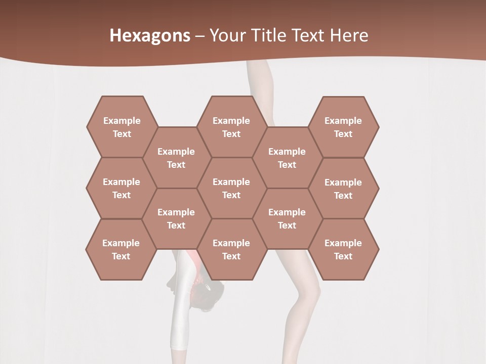 Athlete Teen Fitness PowerPoint Template