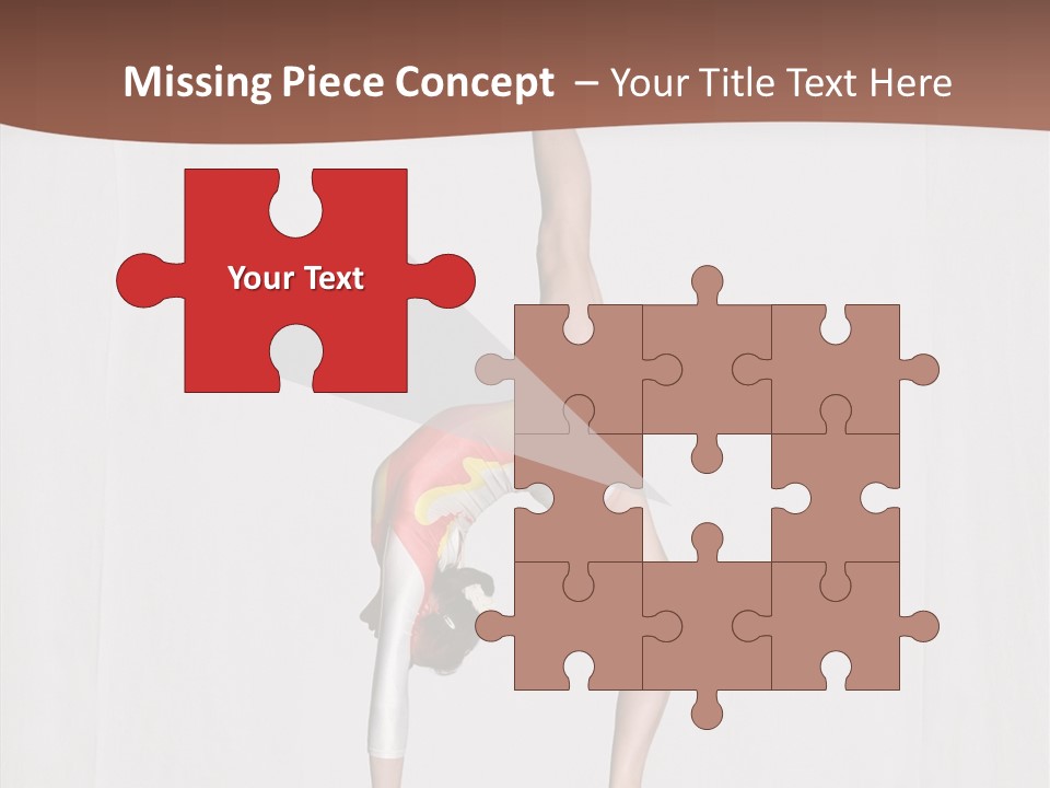 Athlete Teen Fitness PowerPoint Template