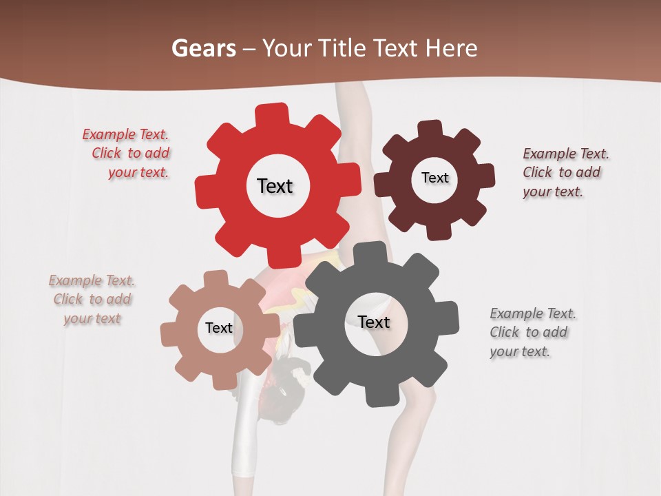 Athlete Teen Fitness PowerPoint Template