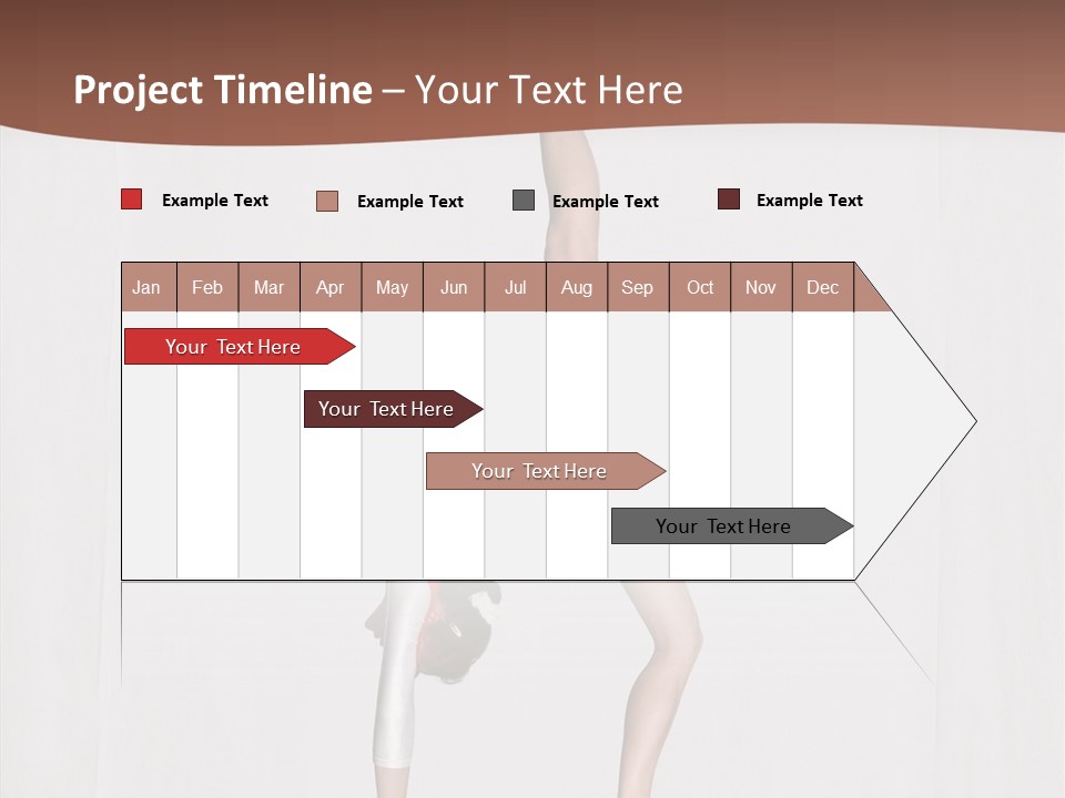 Athlete Teen Fitness PowerPoint Template