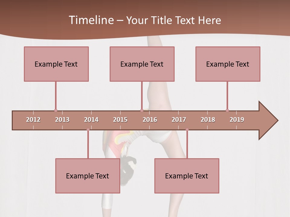 Athlete Teen Fitness PowerPoint Template