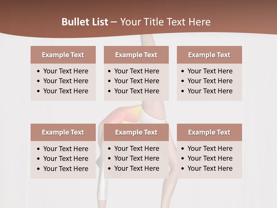 Athlete Teen Fitness PowerPoint Template