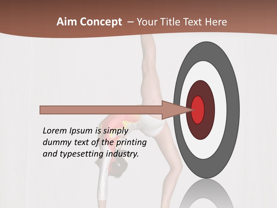 Athlete Teen Fitness PowerPoint Template