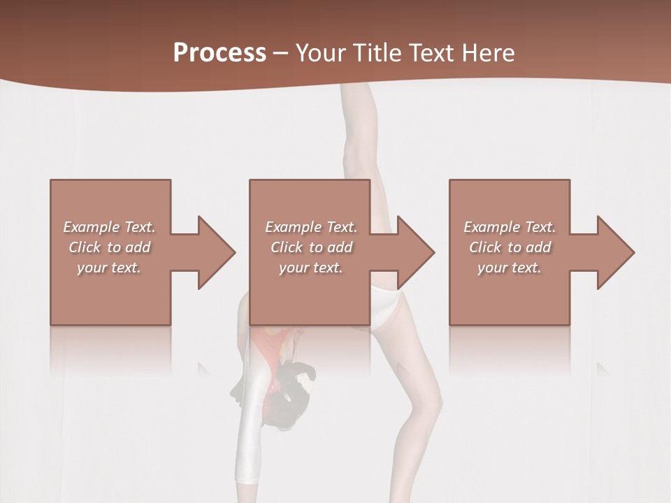 Athlete Teen Fitness PowerPoint Template