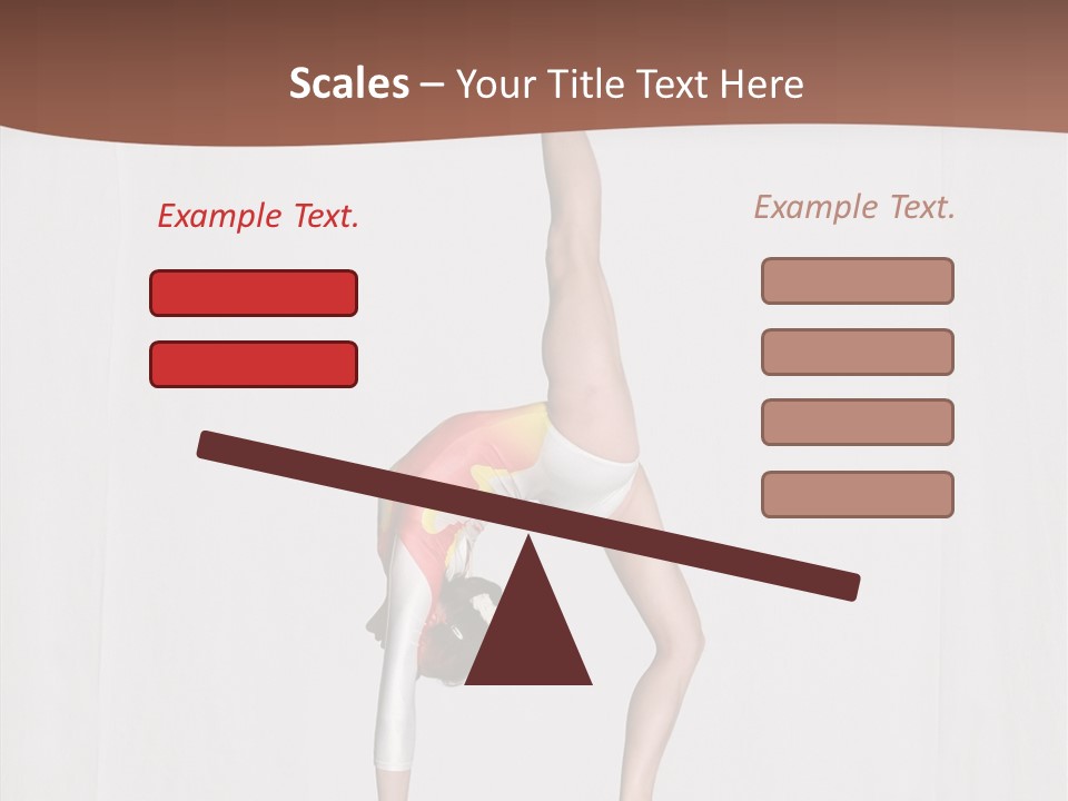 Athlete Teen Fitness PowerPoint Template