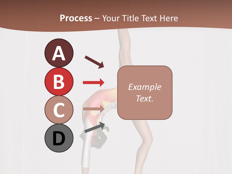 Athlete Teen Fitness PowerPoint Template