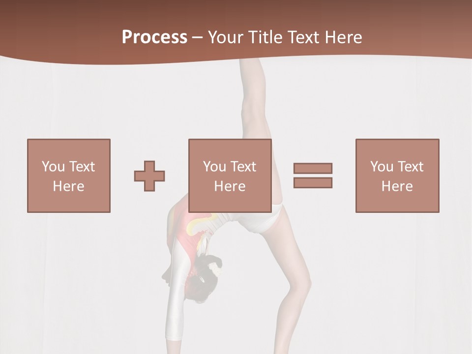 Athlete Teen Fitness PowerPoint Template