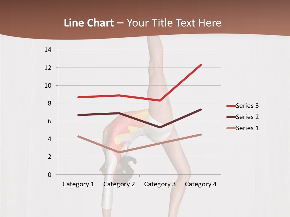 Athlete Teen Fitness PowerPoint Template