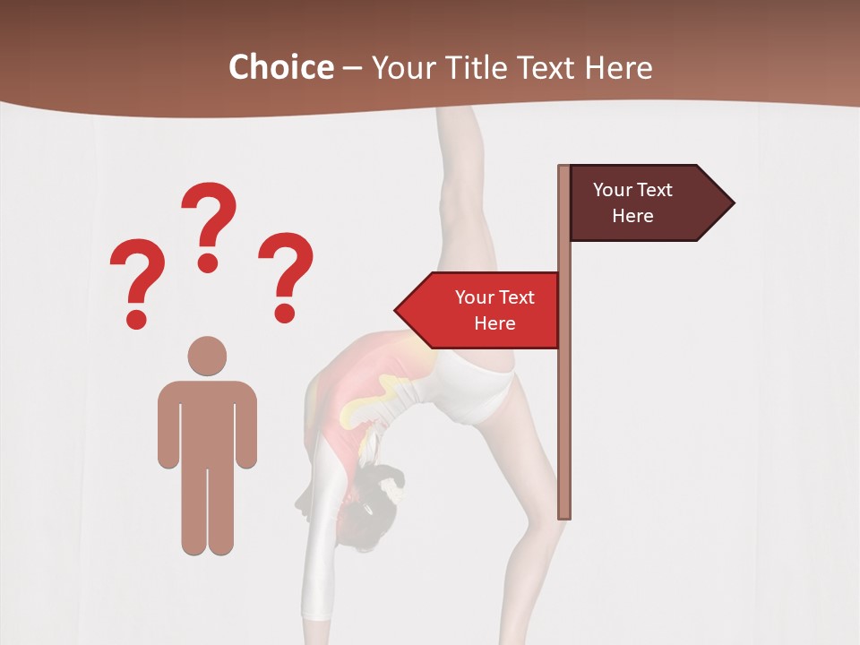 Athlete Teen Fitness PowerPoint Template