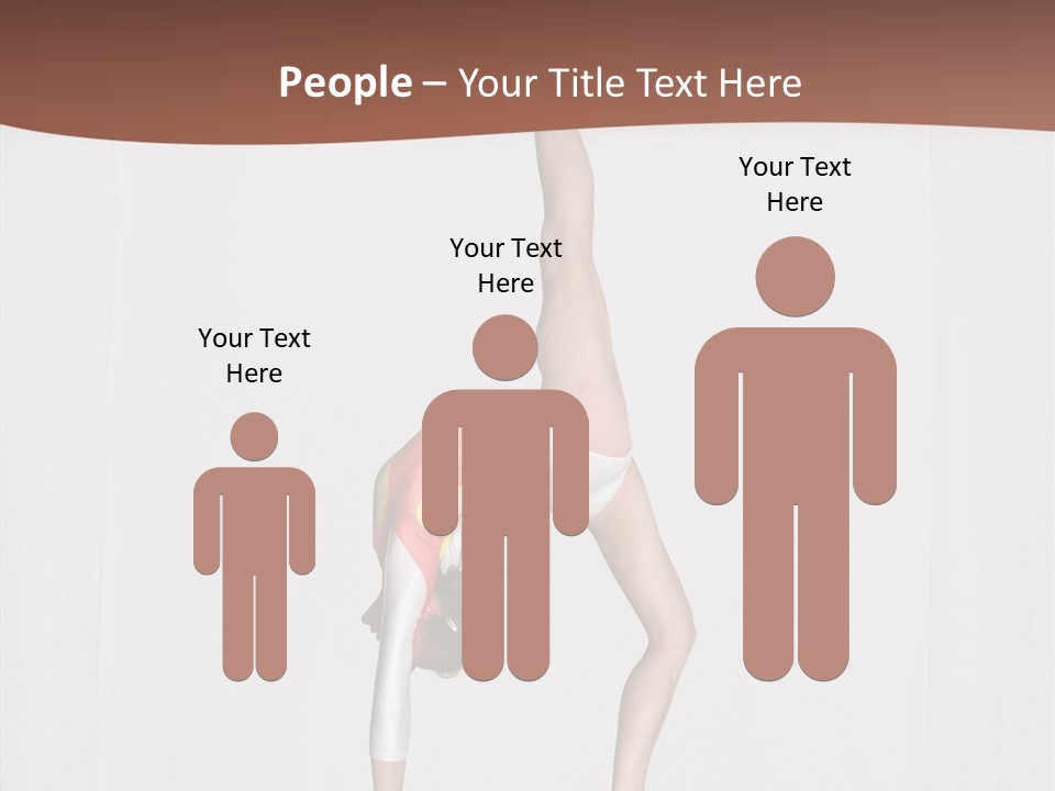 Athlete Teen Fitness PowerPoint Template