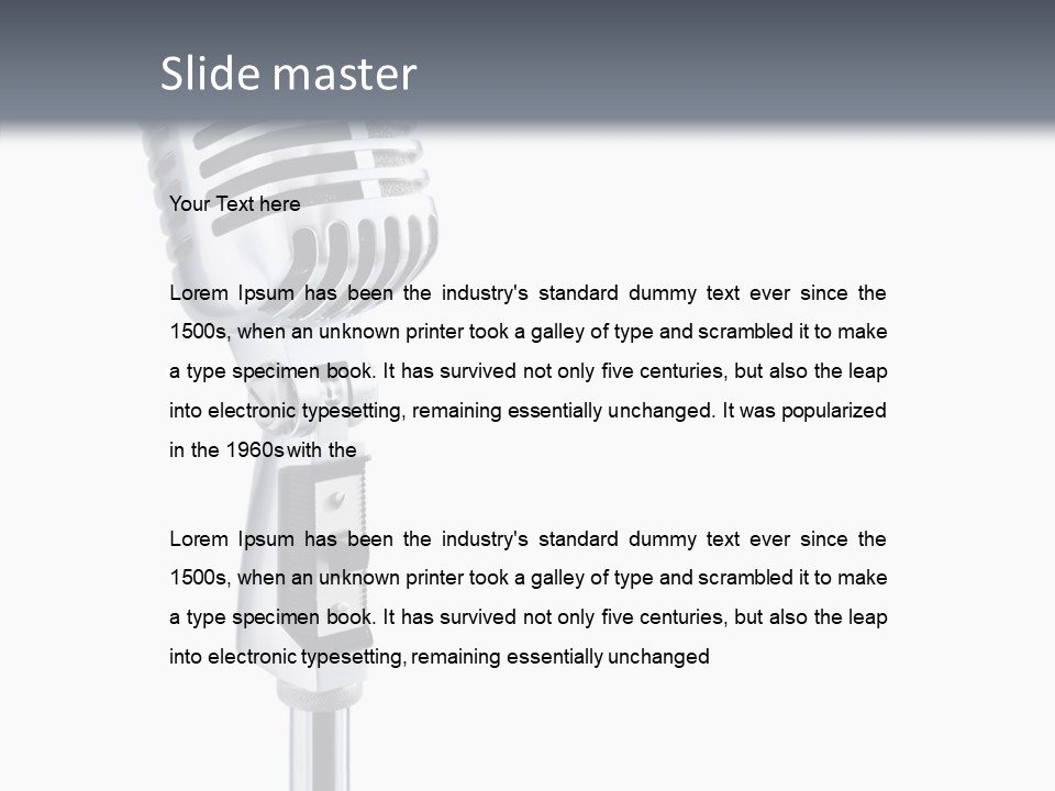 Meeting Li Ten Management PowerPoint Template