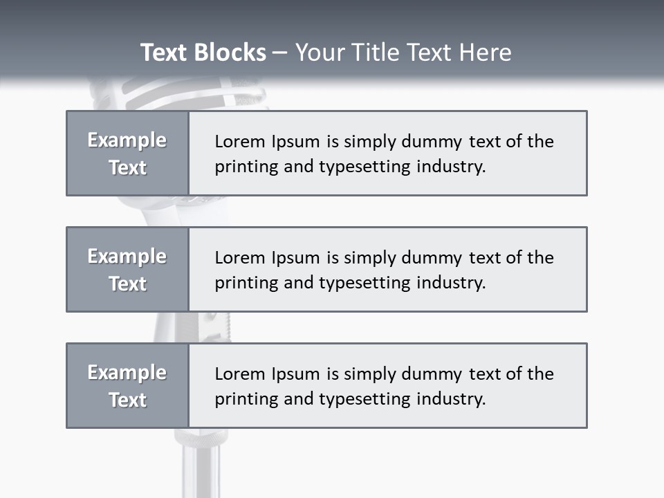 Meeting Li Ten Management PowerPoint Template